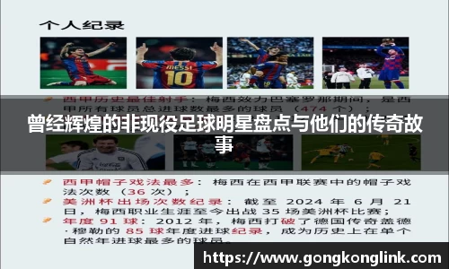 曾经辉煌的非现役足球明星盘点与他们的传奇故事